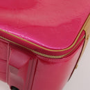 LOUIS VUITTON Monogram Vernis Pegas 55 Suitcase Fuchsia Pink M41226 Auth 181628A-18