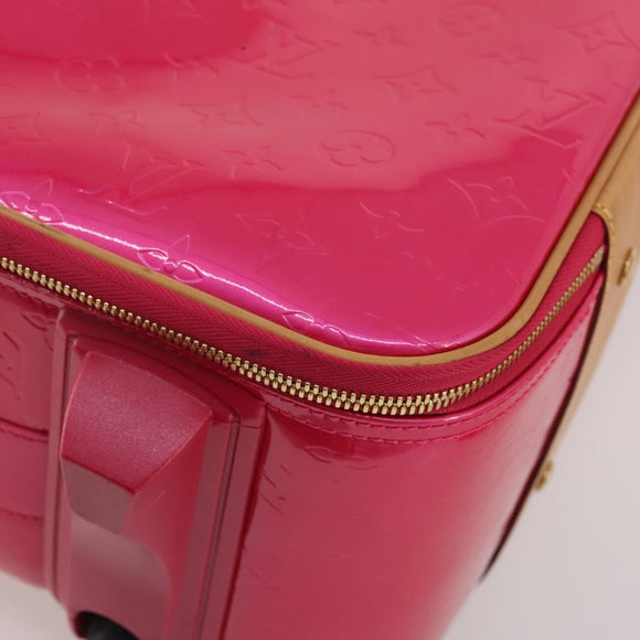 LOUIS VUITTON Monogram Vernis Pegas 55 Suitcase Fuchsia Pink M41226 Auth 181628A