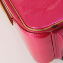 LOUIS VUITTON Monogram Vernis Pegas 55 Suitcase Fuchsia Pink M41226 Auth 181628A-19