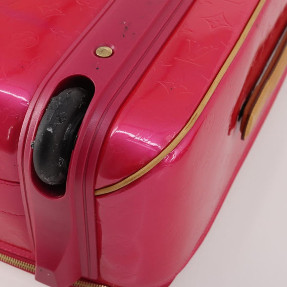 LOUIS VUITTON Monogram Vernis Pegas 55 Suitcase Fuchsia Pink M41226 Auth 181628A