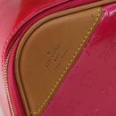 LOUIS VUITTON Monogram Vernis Pegas 55 Suitcase Fuchsia Pink M41226 Auth 181628A-21