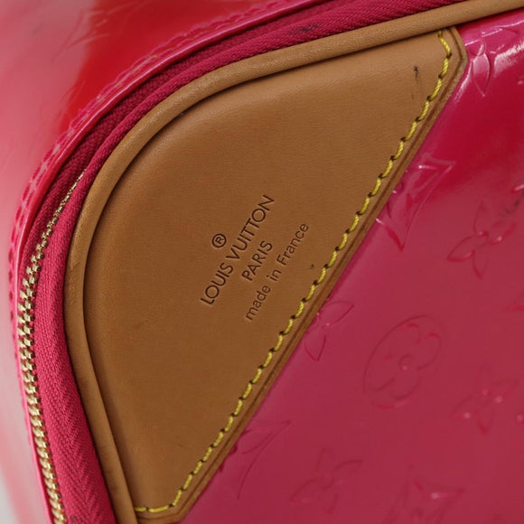 LOUIS VUITTON Monogram Vernis Pegas 55 Suitcase Fuchsia Pink M41226 Auth 181628A