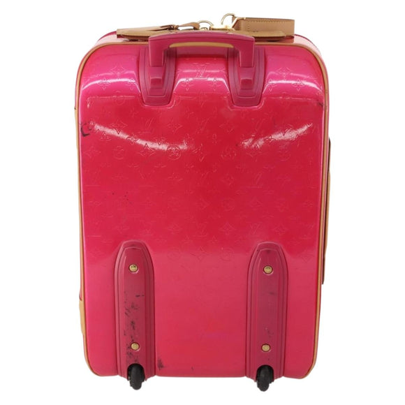 LOUIS VUITTON Monogram Vernis Pegas 55 Suitcase Fuchsia Pink M41226 Auth 181628A