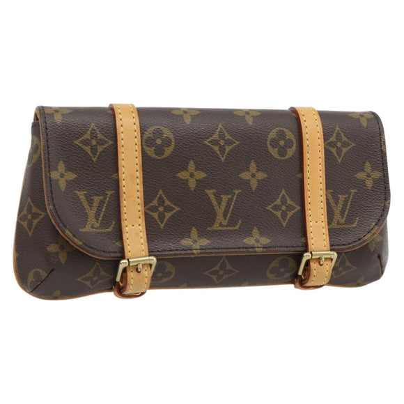LOUIS VUITTON Monogram Pochette Marrell Waist bag M51159 LV Auth 181630A