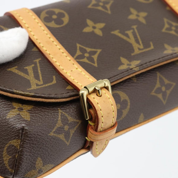 LOUIS VUITTON Monogram Pochette Marrell Waist bag M51159 LV Auth 181630A