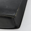 LOUIS VUITTON Epi Sac Plat Hand Bag Black M59082 LV Auth 181634-8