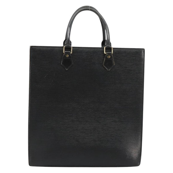 LOUIS VUITTON Epi Sac Plat Hand Bag Black M59082 LV Auth 181634