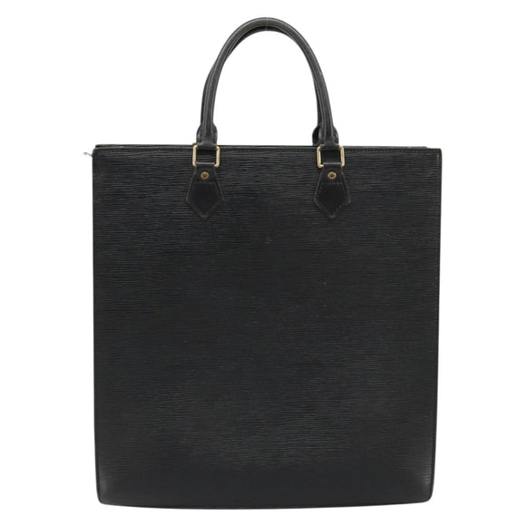 LOUIS VUITTON Epi Sac Plat Hand Bag Black M59082 LV Auth 181634