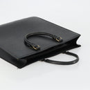 LOUIS VUITTON Epi Sac Plat Hand Bag Black M59082 LV Auth 181634-6