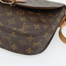 LOUIS VUITTON Monogram Saint Cloud GM Shoulder Bag M51242 LV Auth 181635-14