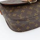 LOUIS VUITTON Monogram Saint Cloud GM Shoulder Bag M51242 LV Auth 181635-15
