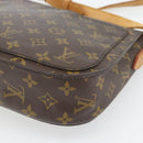 LOUIS VUITTON Monogram Saint Cloud GM Shoulder Bag M51242 LV Auth 181635-16