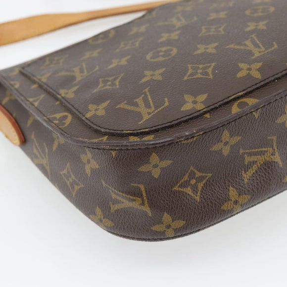 LOUIS VUITTON Monogram Saint Cloud GM Shoulder Bag M51242 LV Auth 181635