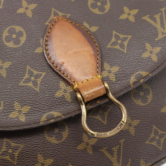 LOUIS VUITTON Monogram Saint Cloud GM Shoulder Bag M51242 LV Auth 181635