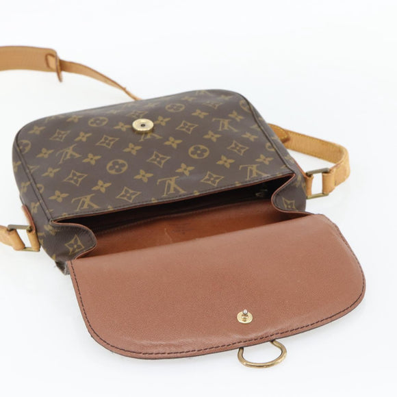 LOUIS VUITTON Monogram Saint Cloud GM Shoulder Bag M51242 LV Auth 181635