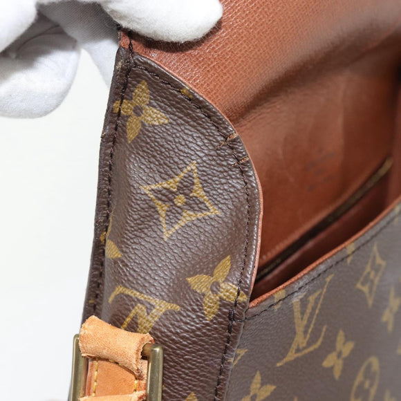 LOUIS VUITTON Monogram Saint Cloud GM Shoulder Bag M51242 LV Auth 181635