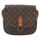 LOUIS VUITTON Monogram Saint Cloud GM Shoulder Bag M51242 LV Auth 181635-13