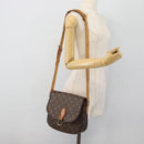 LOUIS VUITTON Monogram Saint Cloud GM Shoulder Bag M51242 LV Auth 181635-26