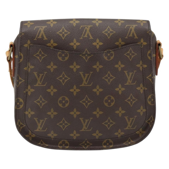 LOUIS VUITTON Monogram Saint Cloud GM Shoulder Bag M51242 LV Auth 181635