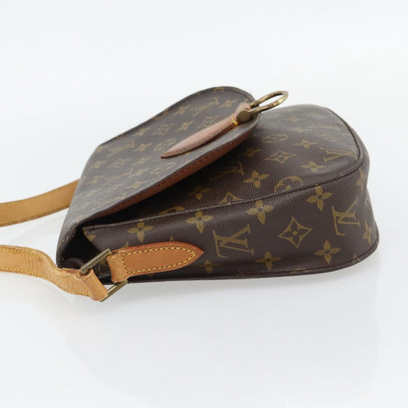 LOUIS VUITTON Monogram Saint Cloud GM Shoulder Bag M51242 LV Auth 181635