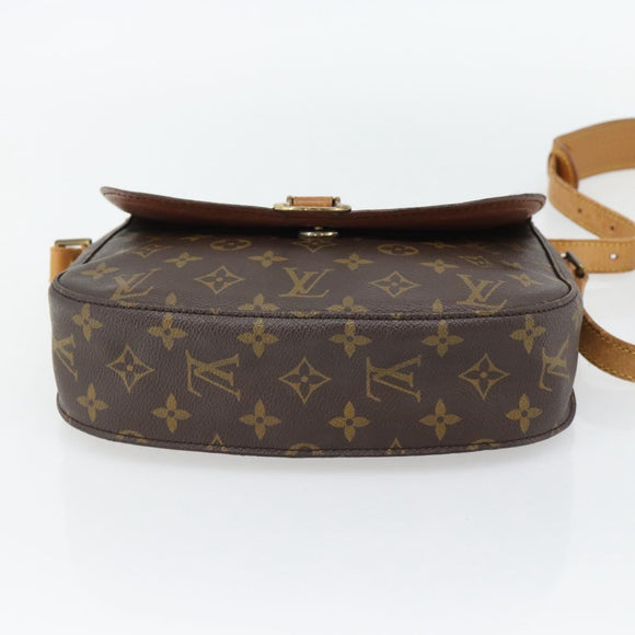 LOUIS VUITTON Monogram Saint Cloud GM Shoulder Bag M51242 LV Auth 181635