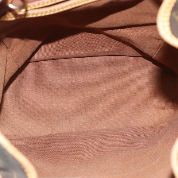 LOUIS VUITTON Monogram Montsouris MM Rucksack M51136 LV Auth 181638