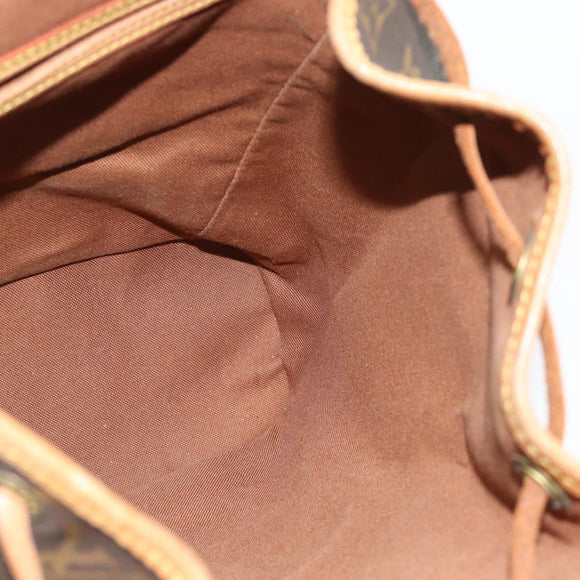 LOUIS VUITTON Monogram Montsouris MM Rucksack M51136 LV Auth 181638