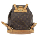 LOUIS VUITTON Monogram Montsouris MM Rucksack M51136 LV Auth 181638-3