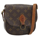 LOUIS VUITTON Monogram Saint Cloud PM Shoulder Bag M51244 LV Auth 181640-1