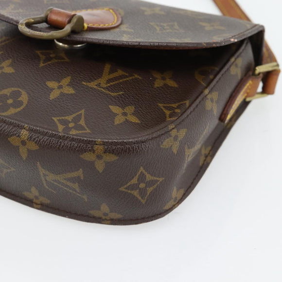 LOUIS VUITTON Monogram Saint Cloud PM Shoulder Bag M51244 LV Auth 181640