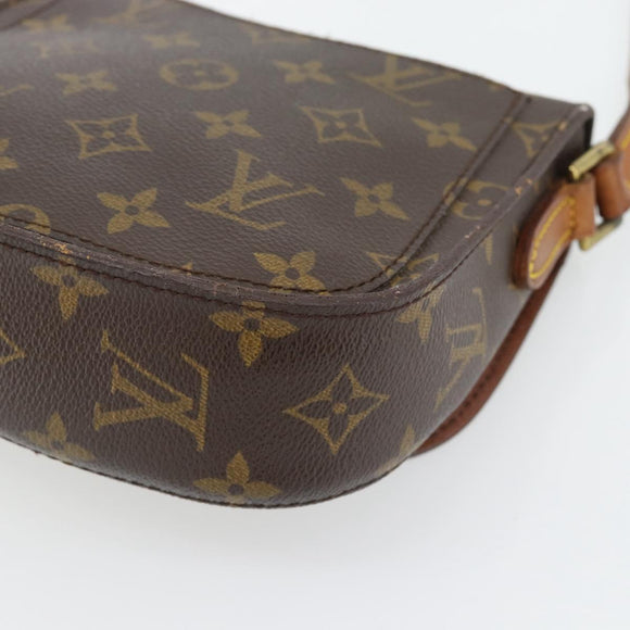 LOUIS VUITTON Monogram Saint Cloud PM Shoulder Bag M51244 LV Auth 181640