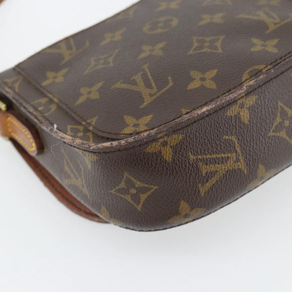 LOUIS VUITTON Monogram Saint Cloud PM Shoulder Bag M51244 LV Auth 181640
