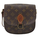 LOUIS VUITTON Monogram Saint Cloud PM Shoulder Bag M51244 LV Auth 181640-13