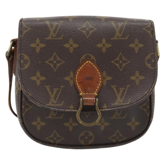 LOUIS VUITTON Monogram Saint Cloud PM Shoulder Bag M51244 LV Auth 181640
