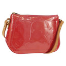 LOUIS VUITTON Monogram Vernis Minna Street Roze Framboos M9146F Auth 181651V-1