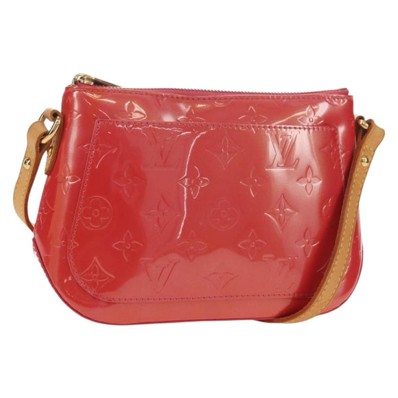 LOUIS VUITTON Monogram Vernis Minna Street Roze Framboos M9146F Auth 181651V