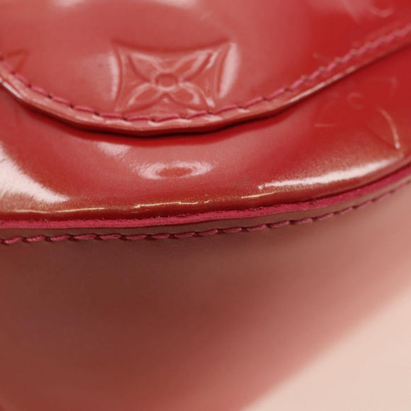 LOUIS VUITTON Monogram Vernis Minna Street Roze Framboos M9146F Auth 181651V