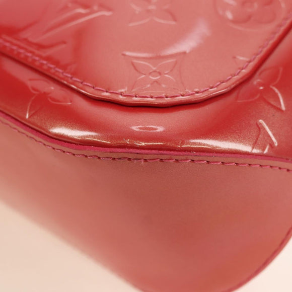 LOUIS VUITTON Monogram Vernis Minna Street Roze Framboos M9146F Auth 181651V