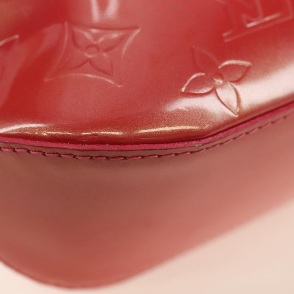 LOUIS VUITTON Monogram Vernis Minna Street Roze Framboos M9146F Auth 181651V