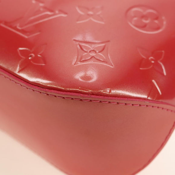 LOUIS VUITTON Monogram Vernis Minna Street Roze Framboos M9146F Auth 181651V