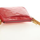 LOUIS VUITTON Monogram Vernis Minna Street Roze Framboos M9146F Auth 181651V-6