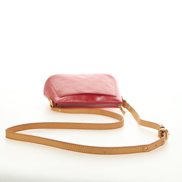 LOUIS VUITTON Monogram Vernis Minna Street Roze Framboos M9146F Auth 181651V
