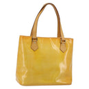 LOUIS VUITTON Monogram Vernis Houston Hand Bag Gris M91053 LV Auth 181652-1