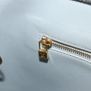 LOUIS VUITTON Monogram Vernis Houston Hand Bag Gris M91053 LV Auth 181652-21