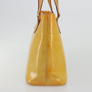 LOUIS VUITTON Monogram Vernis Houston Hand Bag Gris M91053 LV Auth 181652-4
