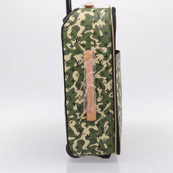 LOUIS VUITTON Monogram Camouflage Takashi Murakami Pegas 60 M23333 Auth 181653SM
