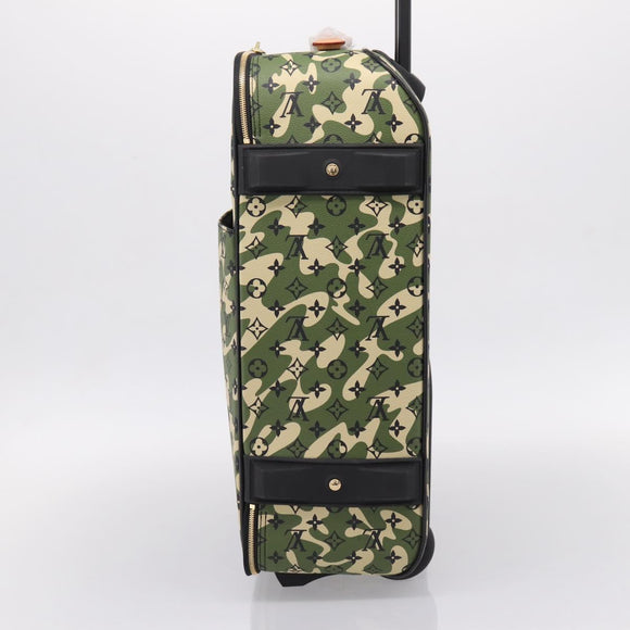 LOUIS VUITTON Monogram Camouflage Takashi Murakami Pegas 60 M23333 Auth 181653SM