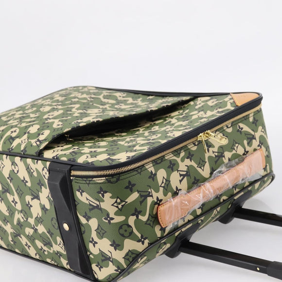 LOUIS VUITTON Monogram Camouflage Takashi Murakami Pegas 60 M23333 Auth 181653SM