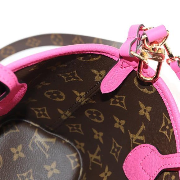 LOUIS VUITTON Neverfull Inside Out BB Bag Lords Pondicherry M12106 Auth 181654SM