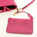 LOUIS VUITTON Neverfull Inside Out BB Bag Lords Pondicherry M12106 Auth 181654SM-23